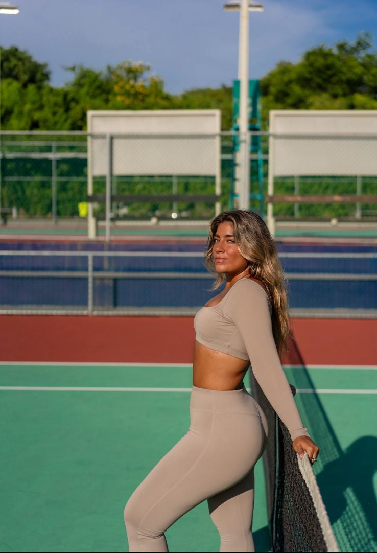 Latte blusa de manga larga